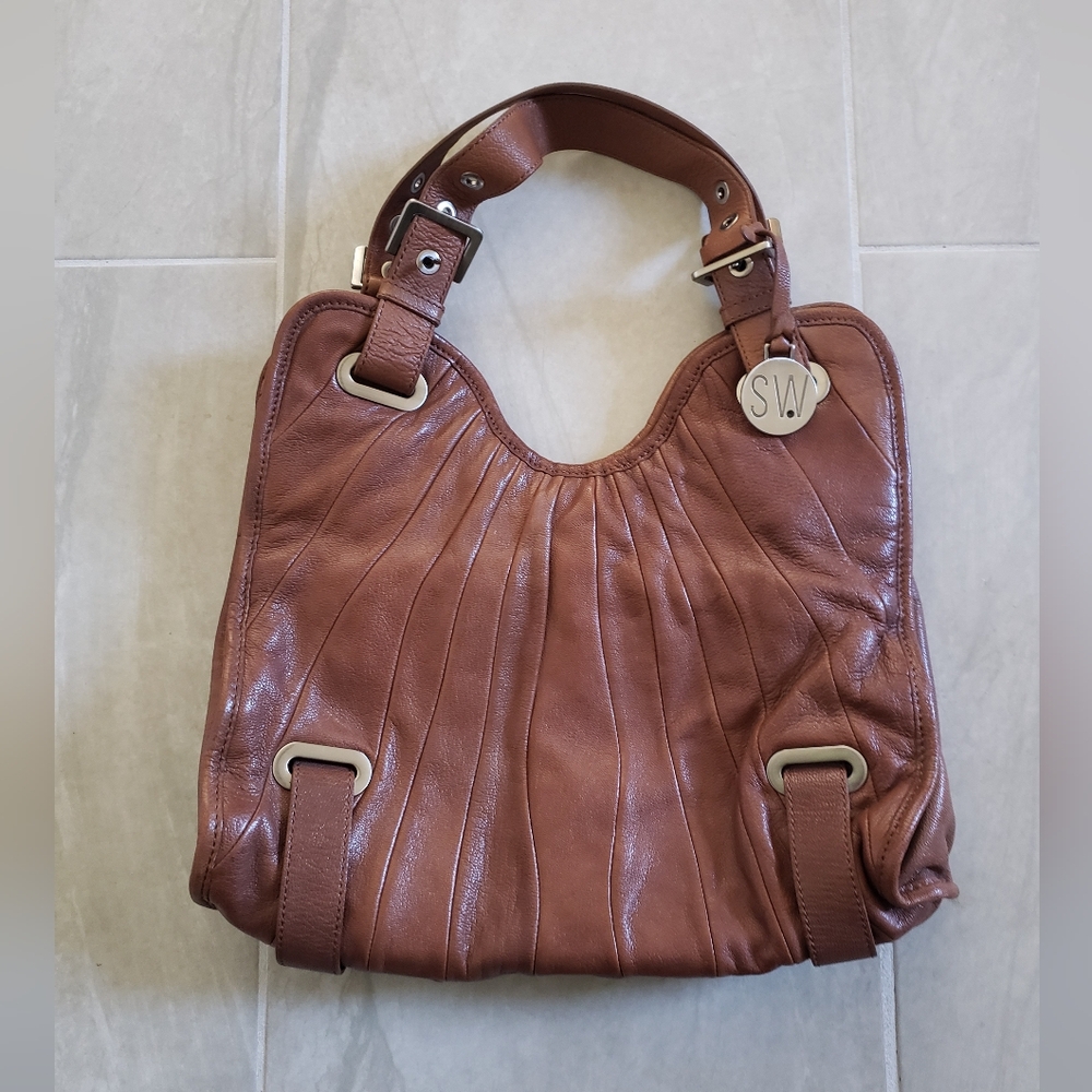Vintage Stuart Weitzman Leather Bag